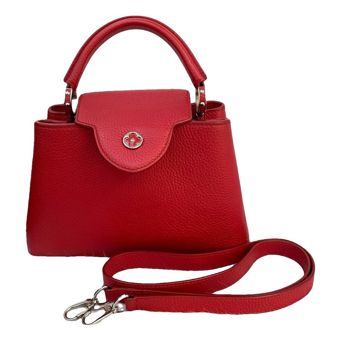 Capucines leather handbag