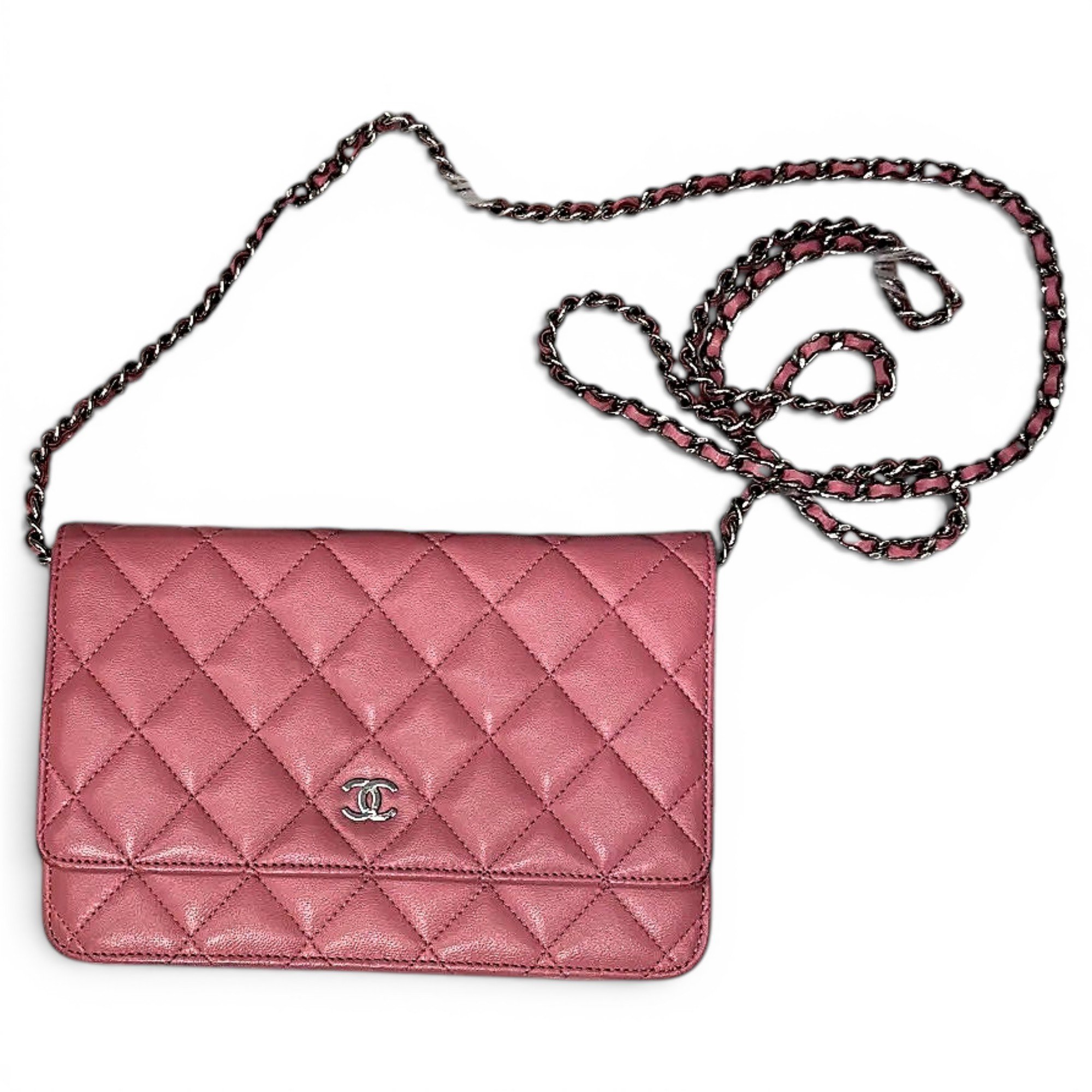 Wallet On Chain Timeless/Classique leather crossbody bag