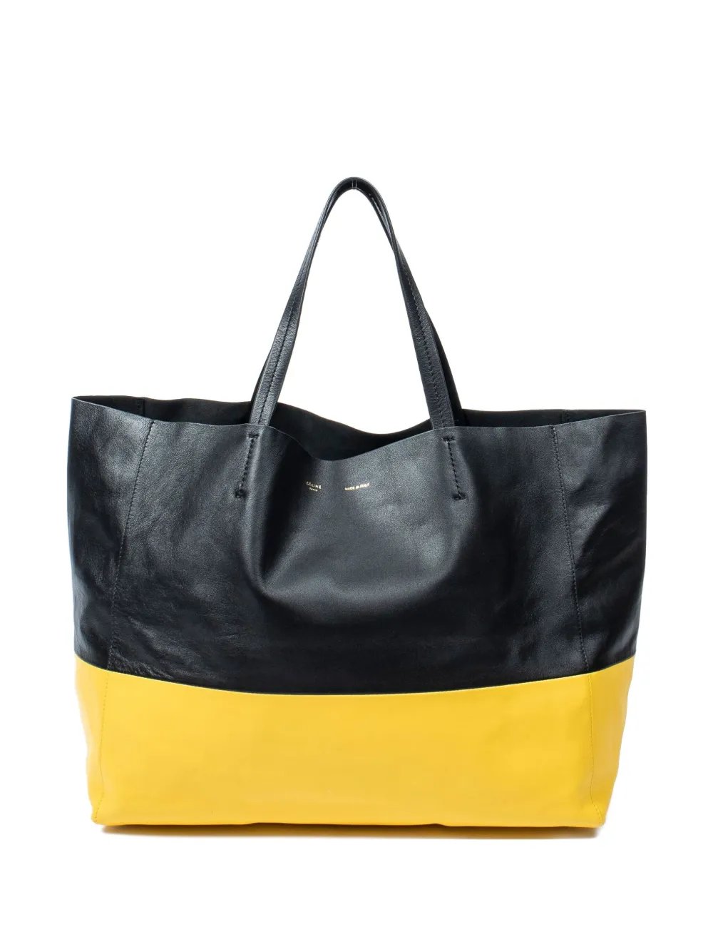 2010 two-tone tote bag