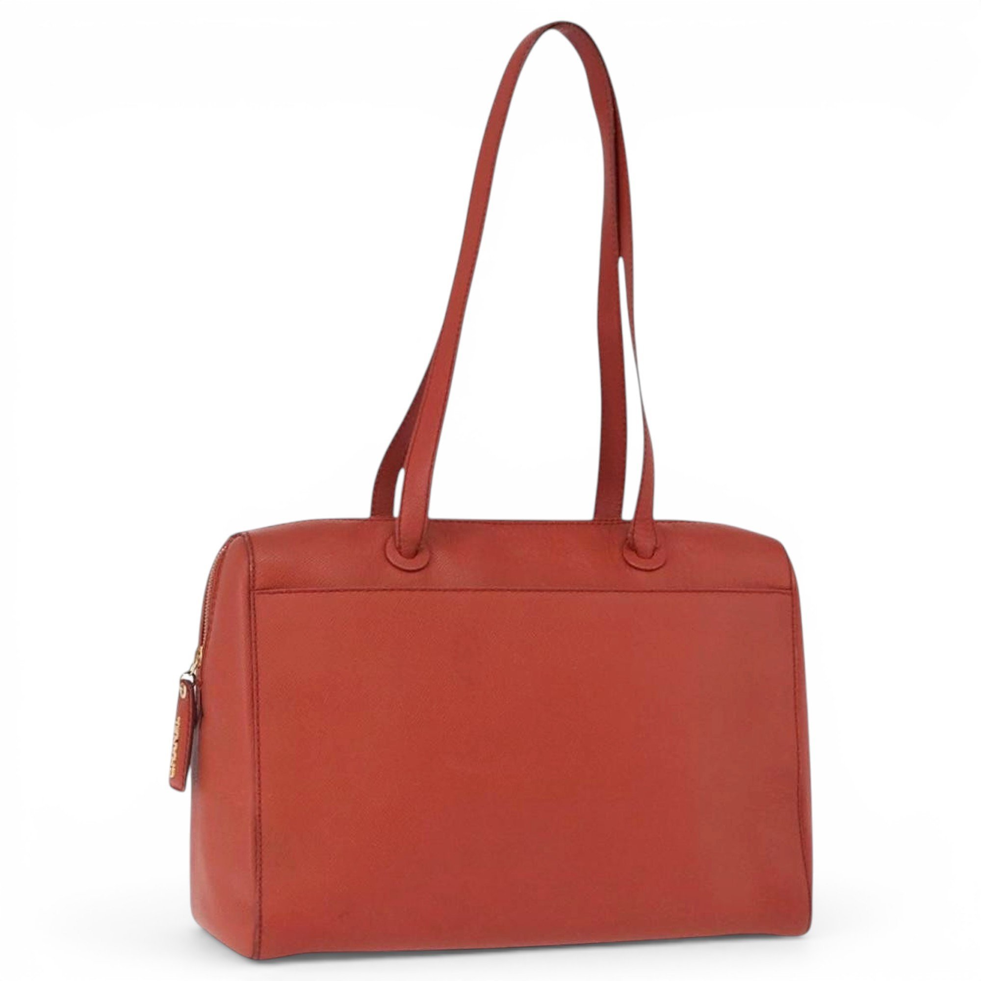 Leather tote