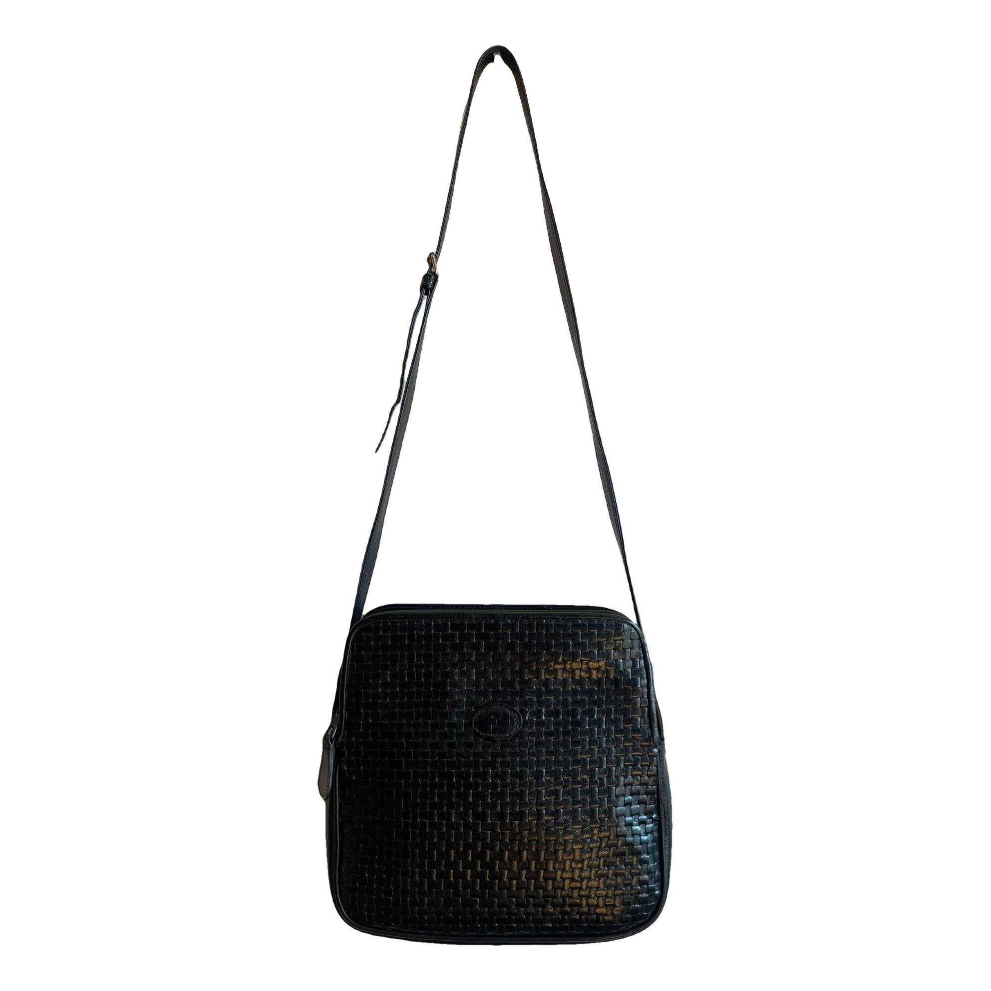Leather crossbody bag