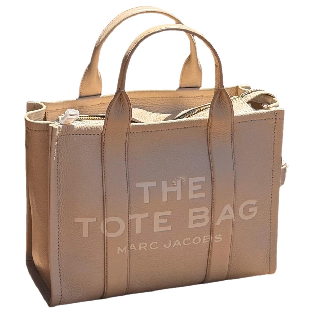 The Tag Tote leather tote