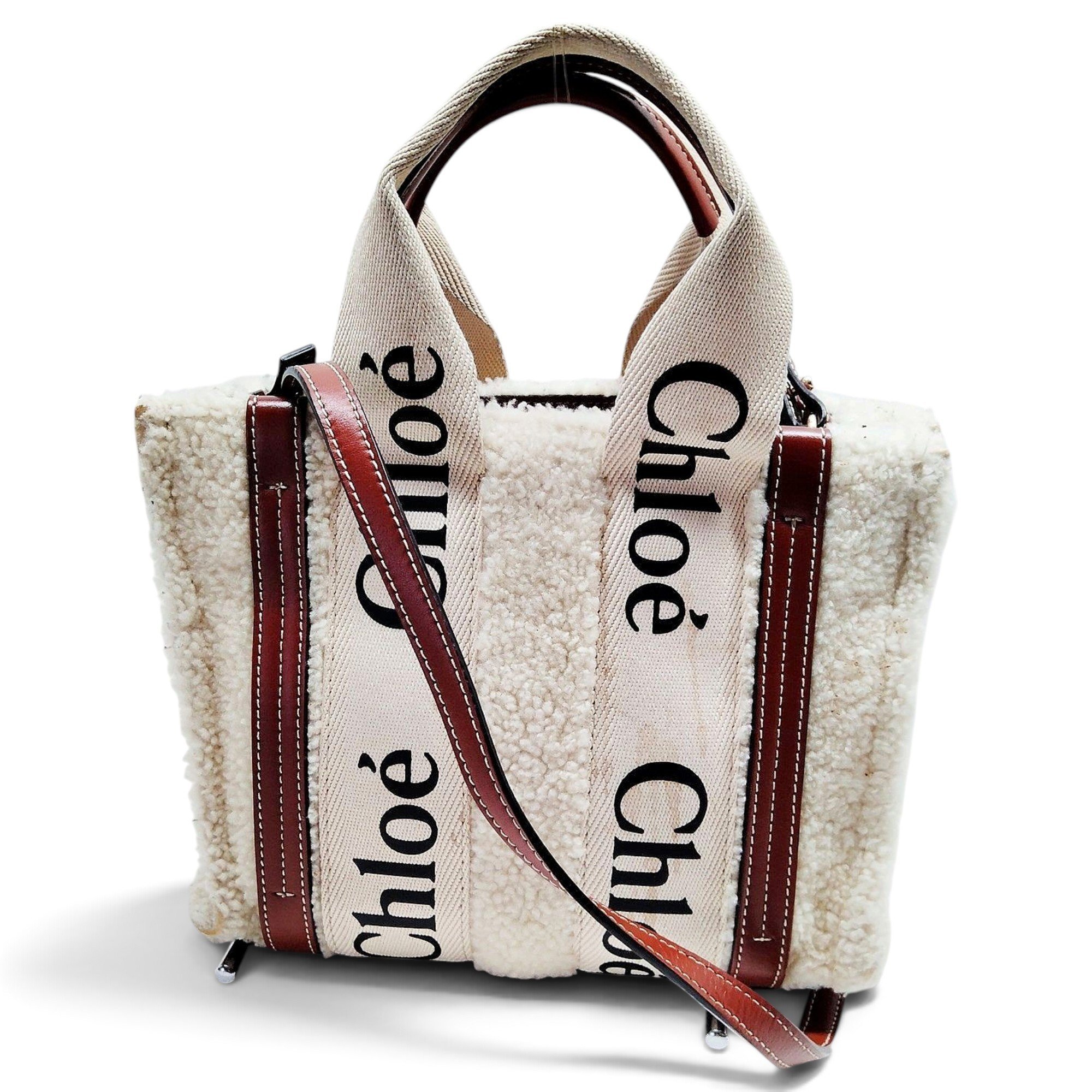 Woody cloth tote