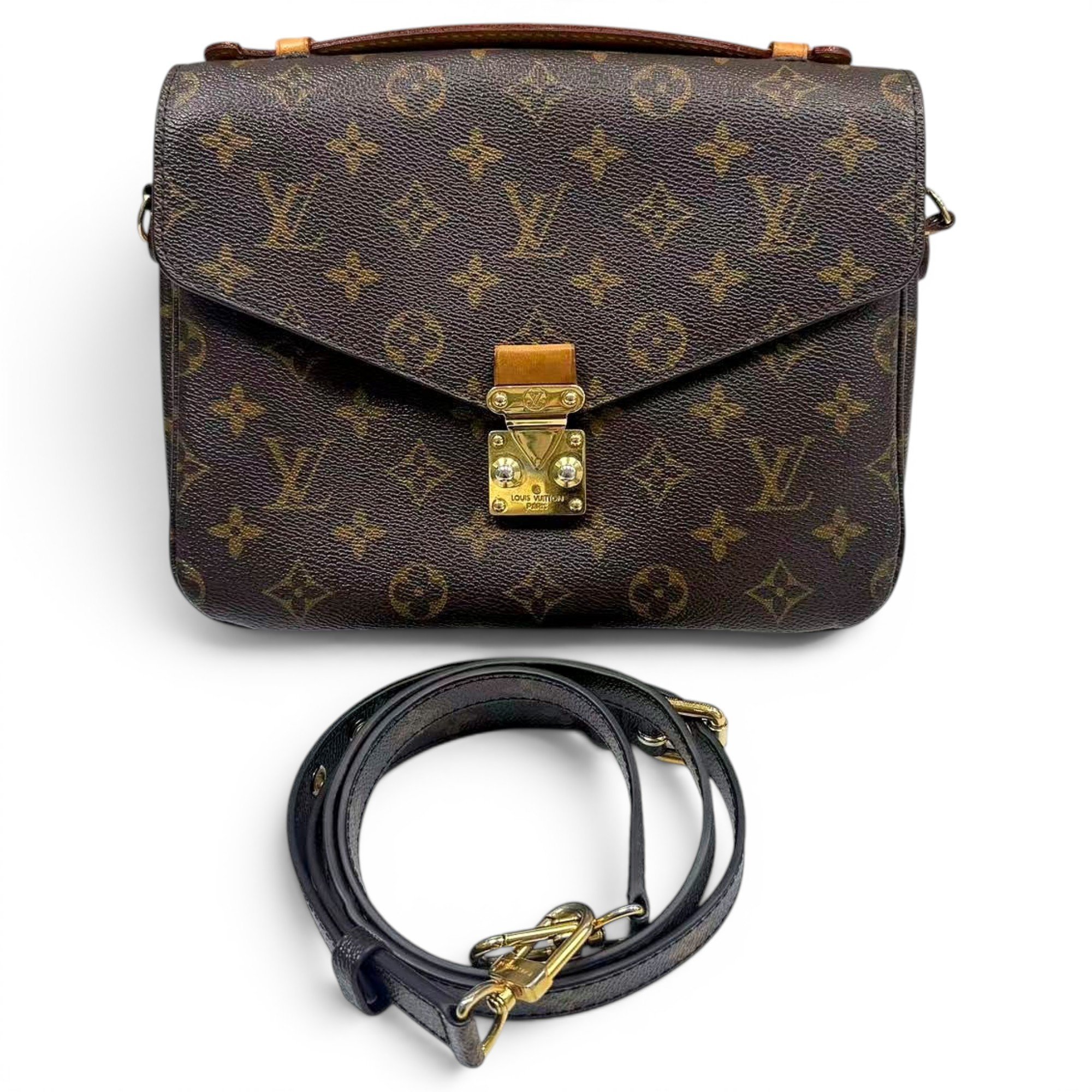 Metis leather handbag