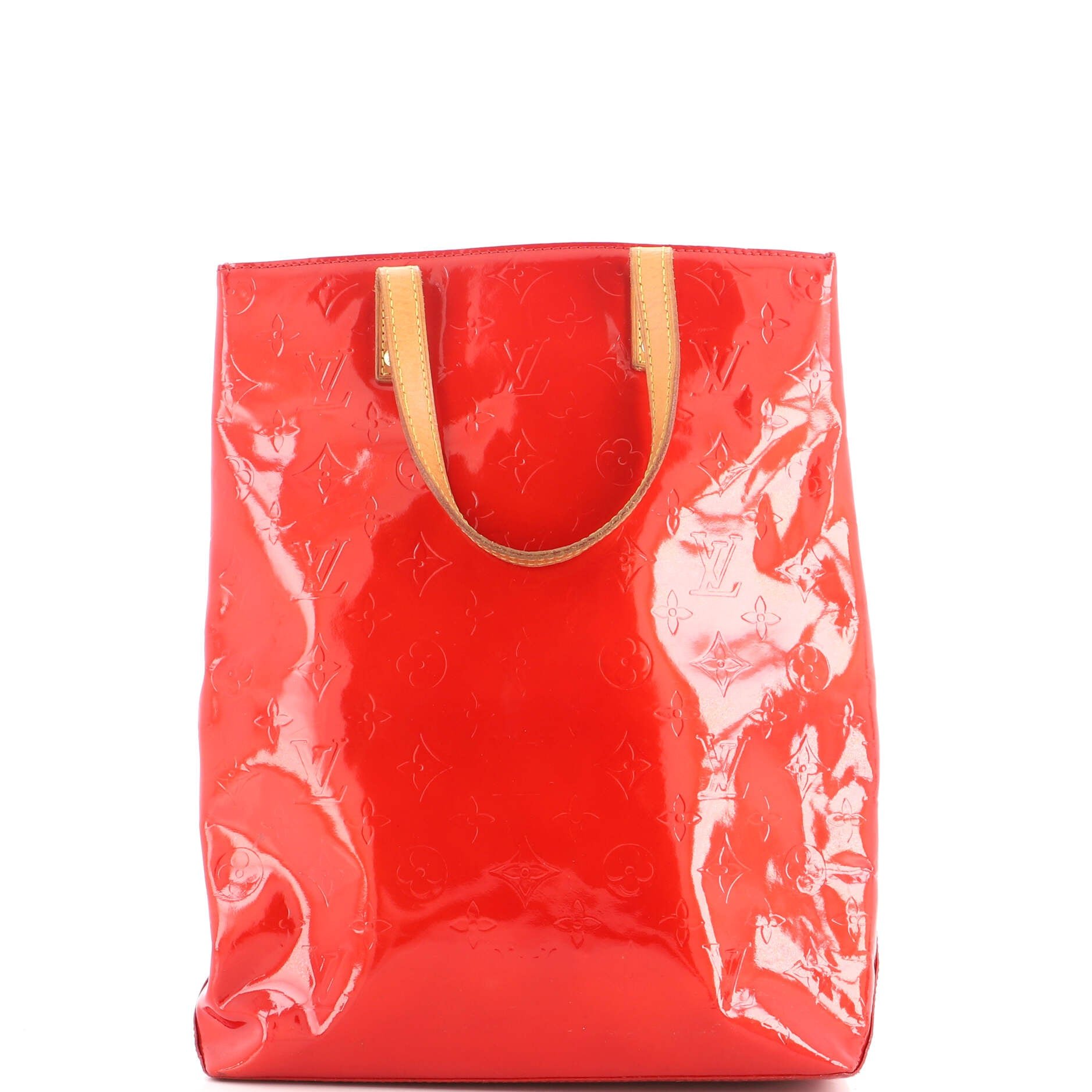 Catalina Handbag Monogram Vernis North South