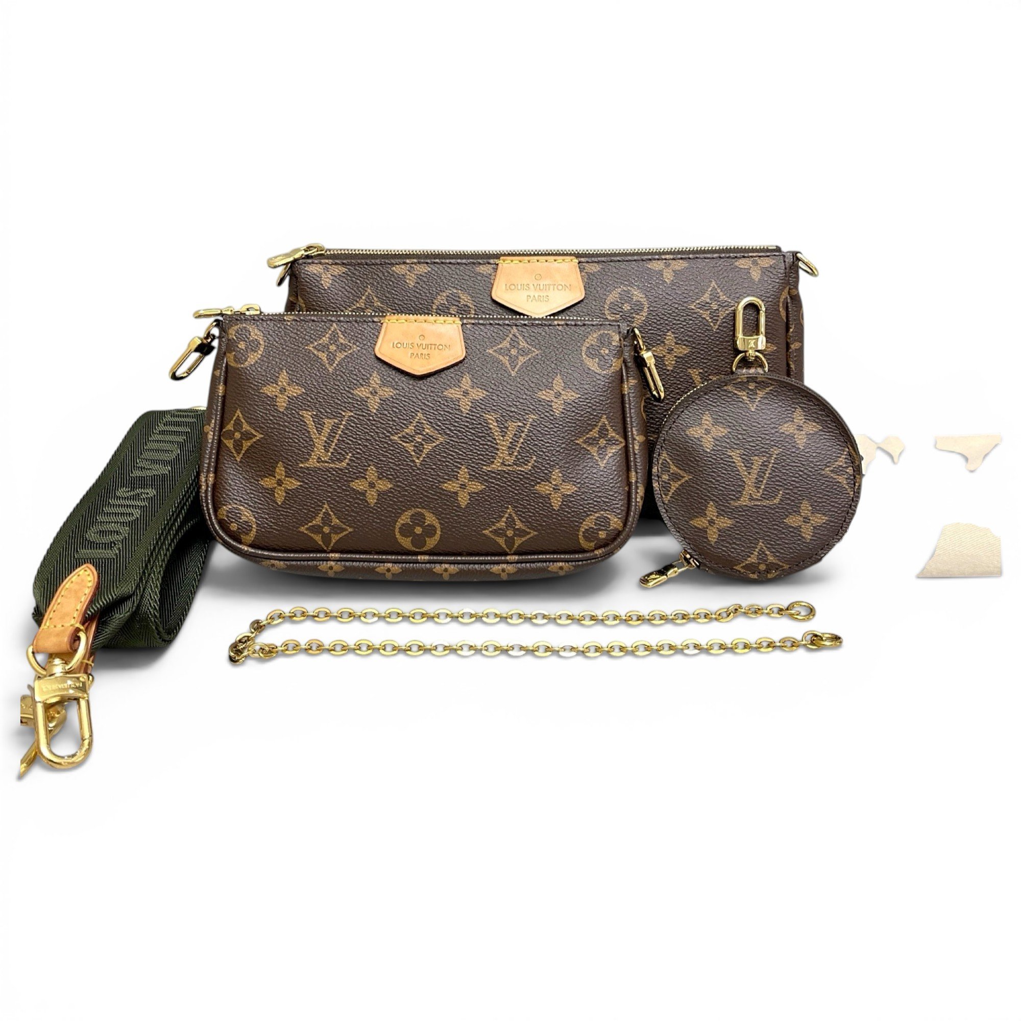 Multi Pochette Accessoires leather crossbody bag