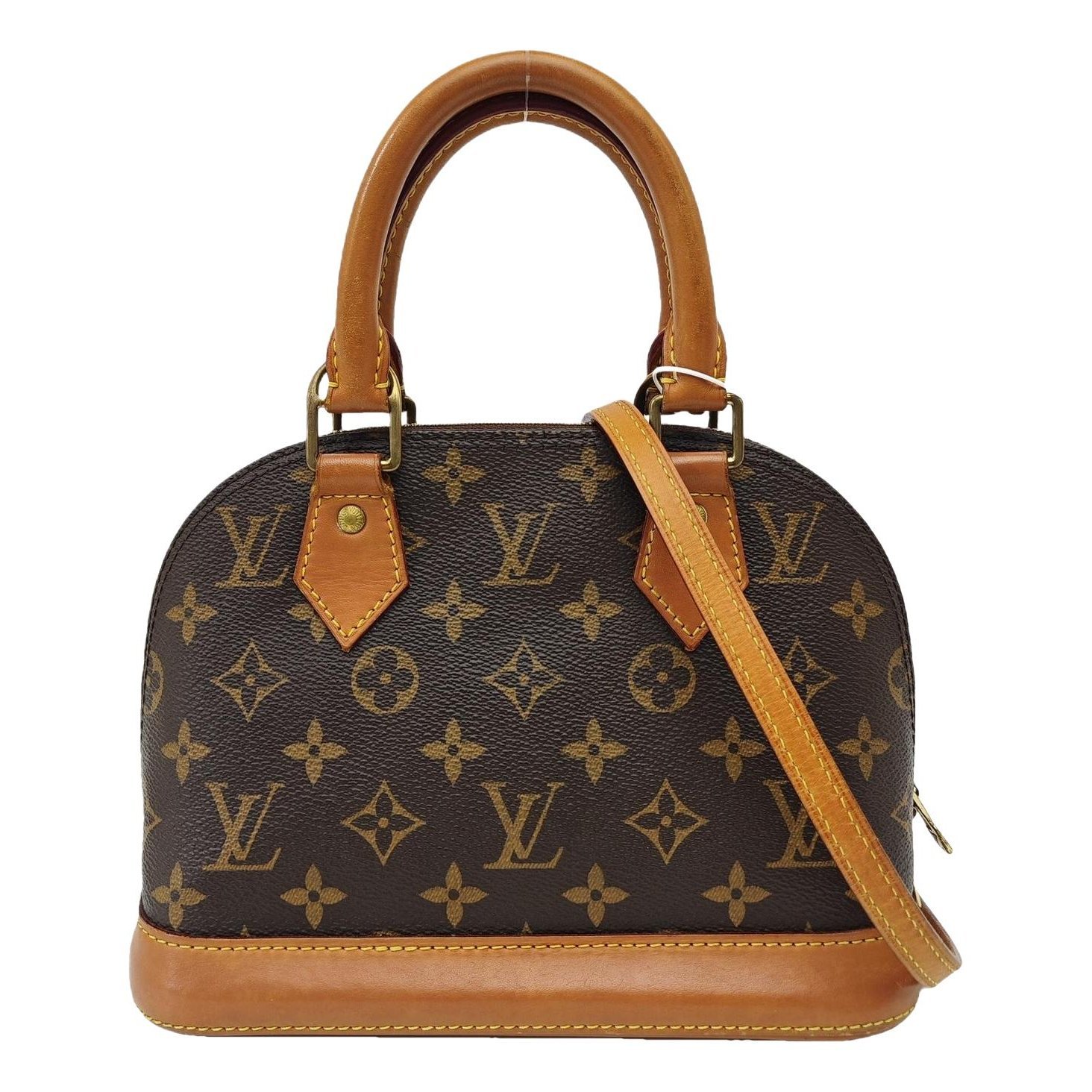Alma leather handbag