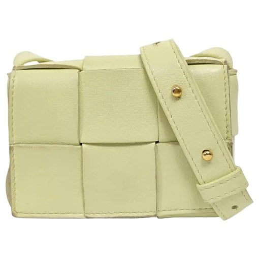 Brick Cassette leather handbag