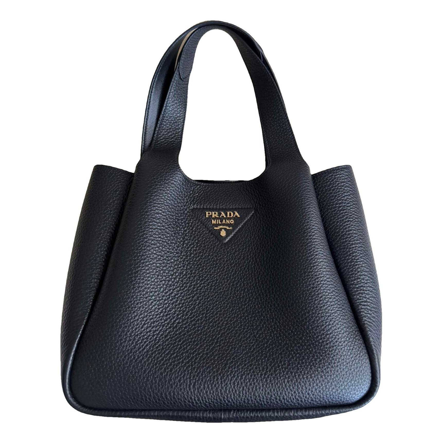 Leather tote