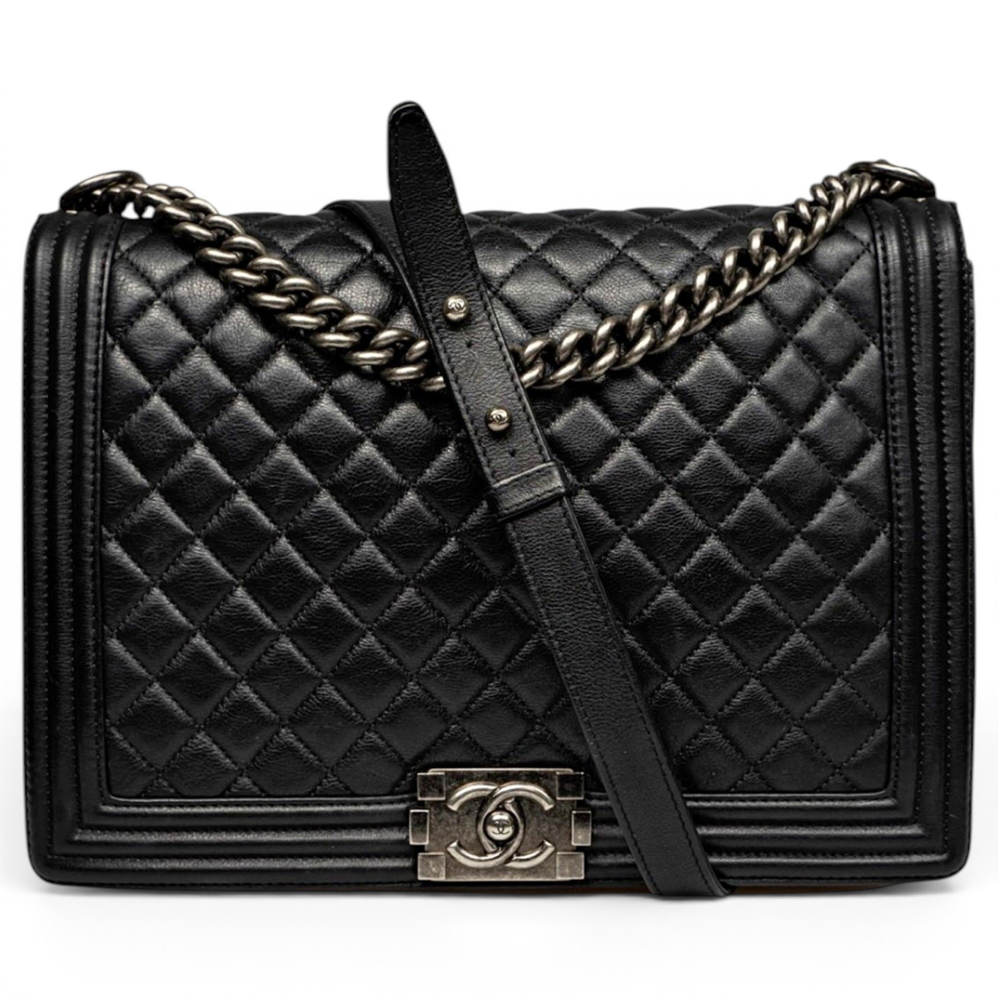 Boy leather handbag
