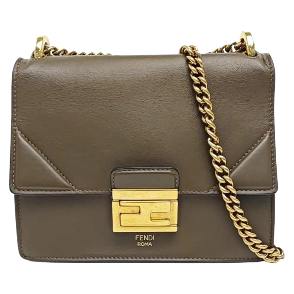 Kan U leather crossbody bag