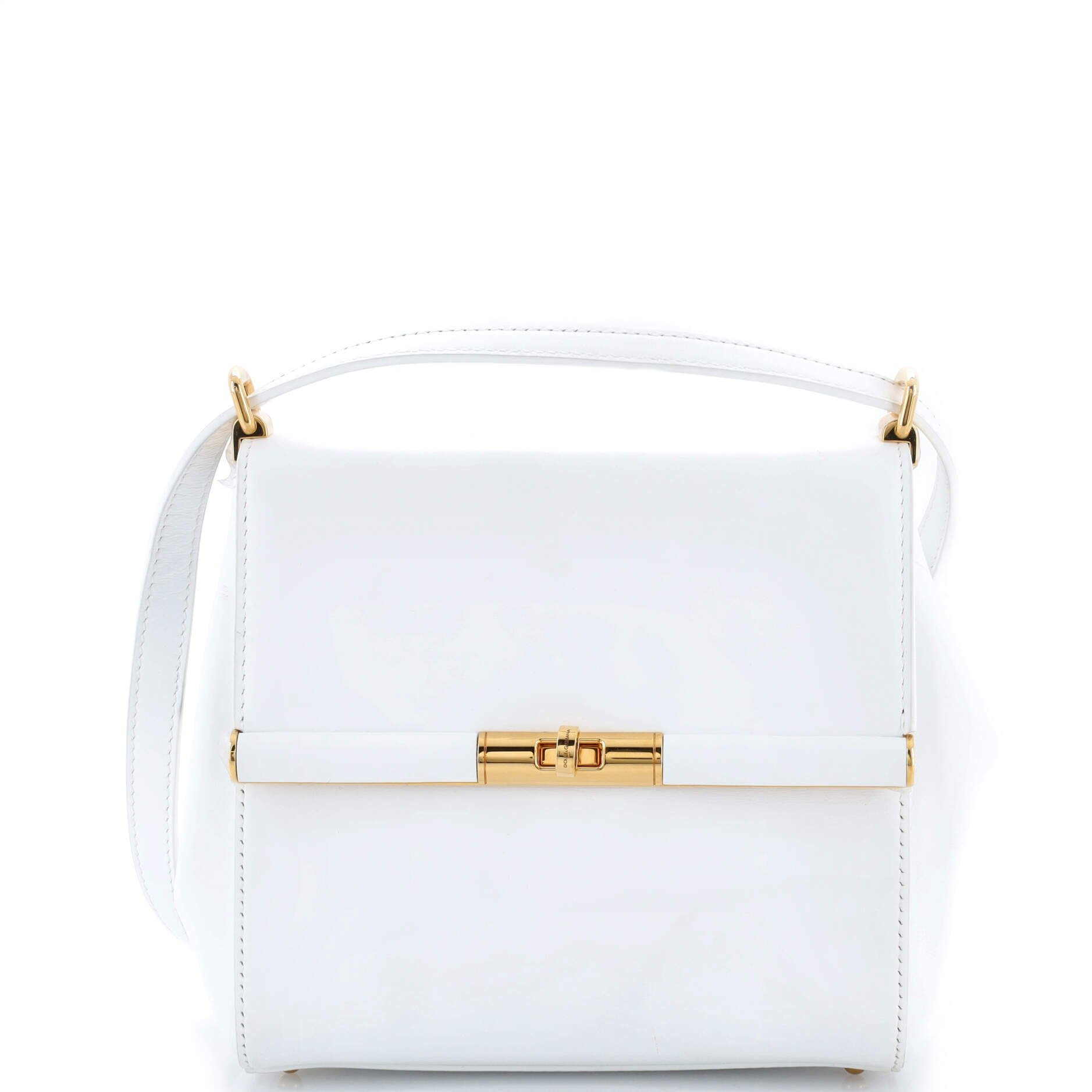 Dolce &amp; Gabbana Marlene City Flap Bag Leather