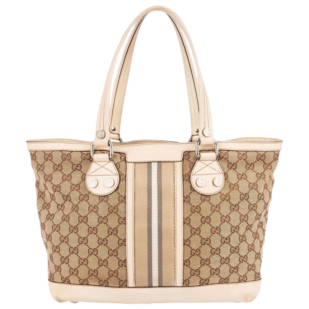 Gucci B leather handbag