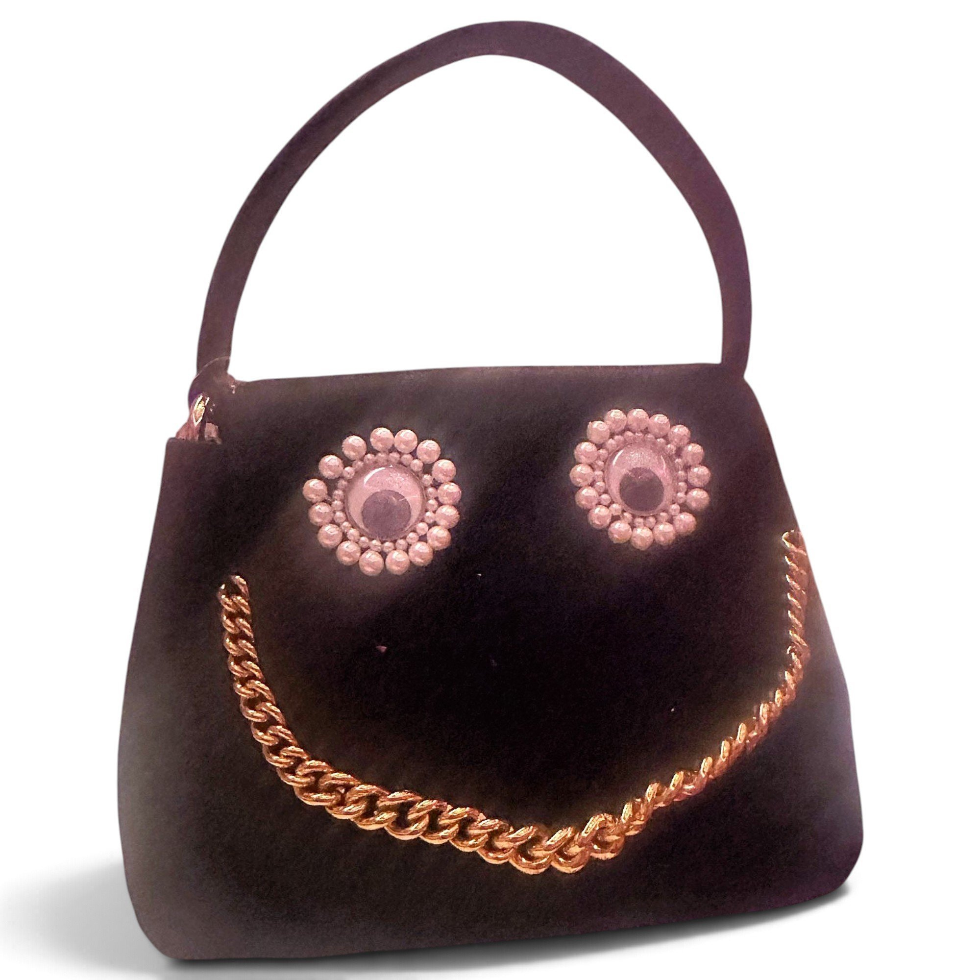 Silk handbag