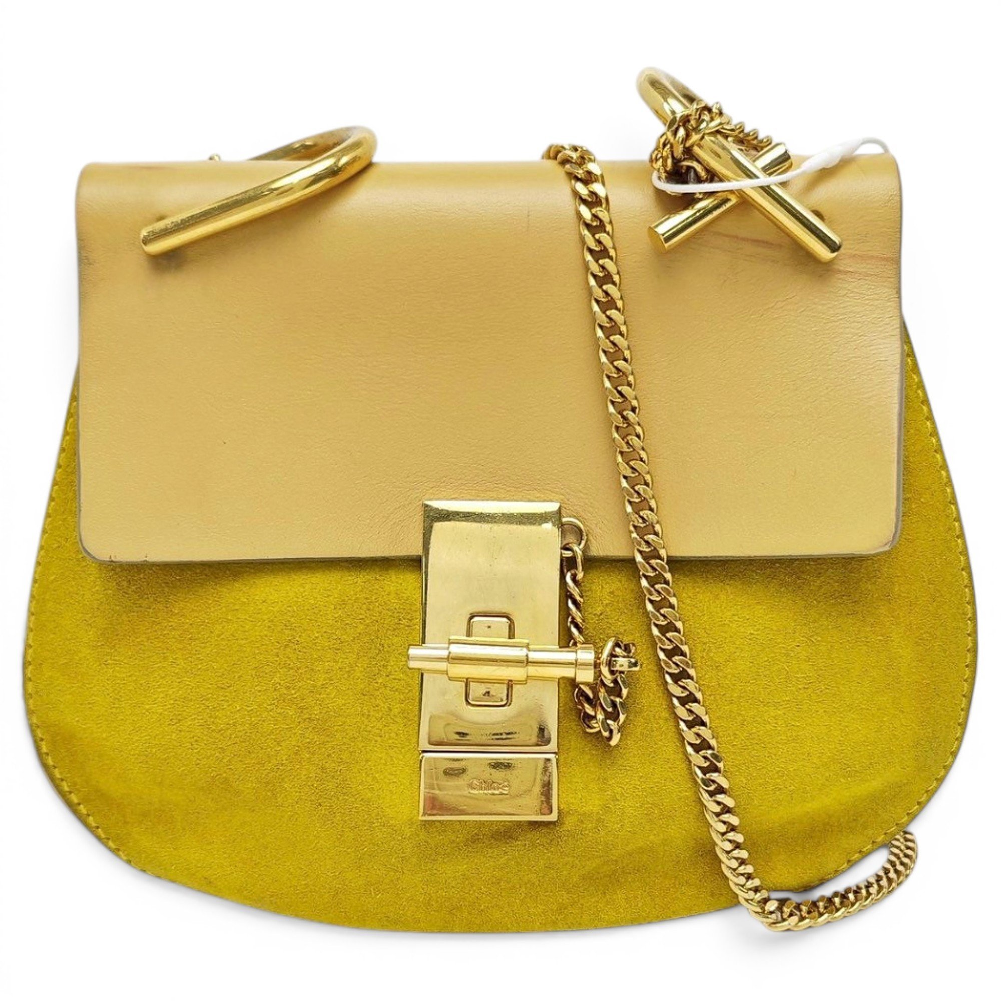 Drew leather crossbody bag