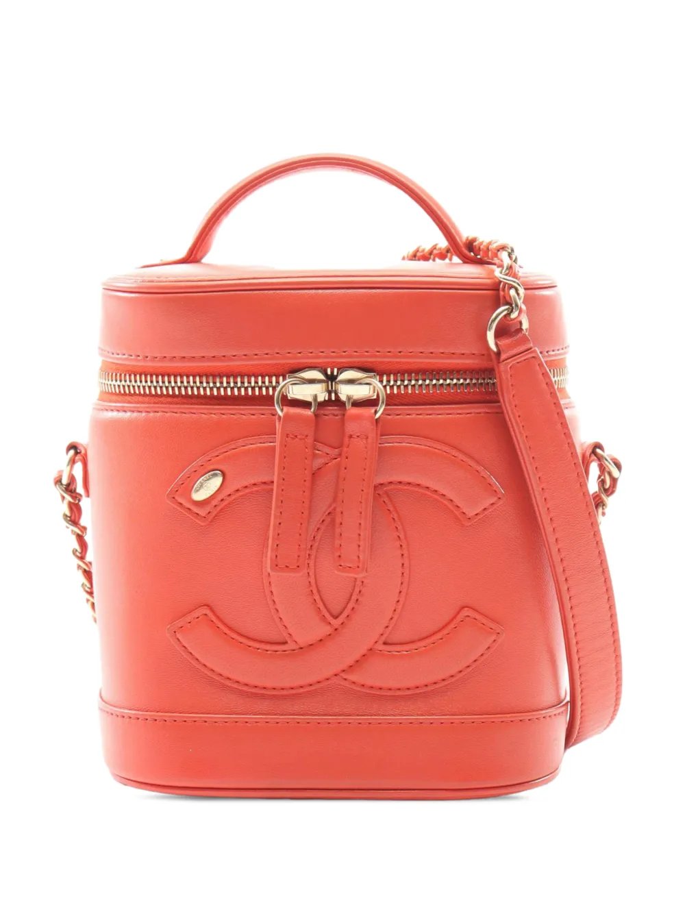 2019 CC Lambskin Case vanity bag
