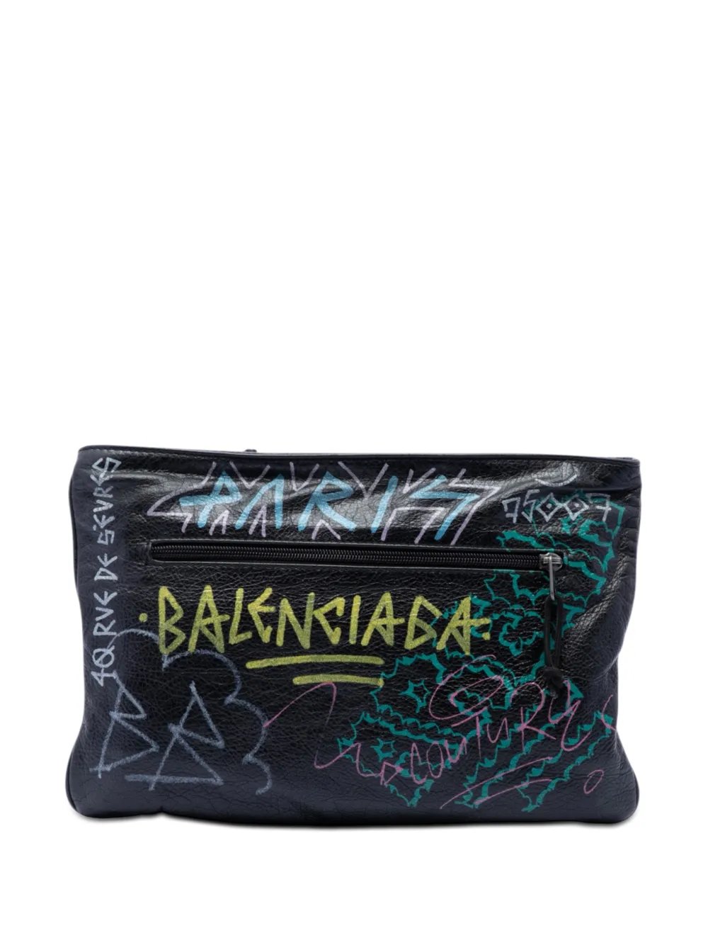 2018 Lambskin Graffiti Explorer clutch bag
