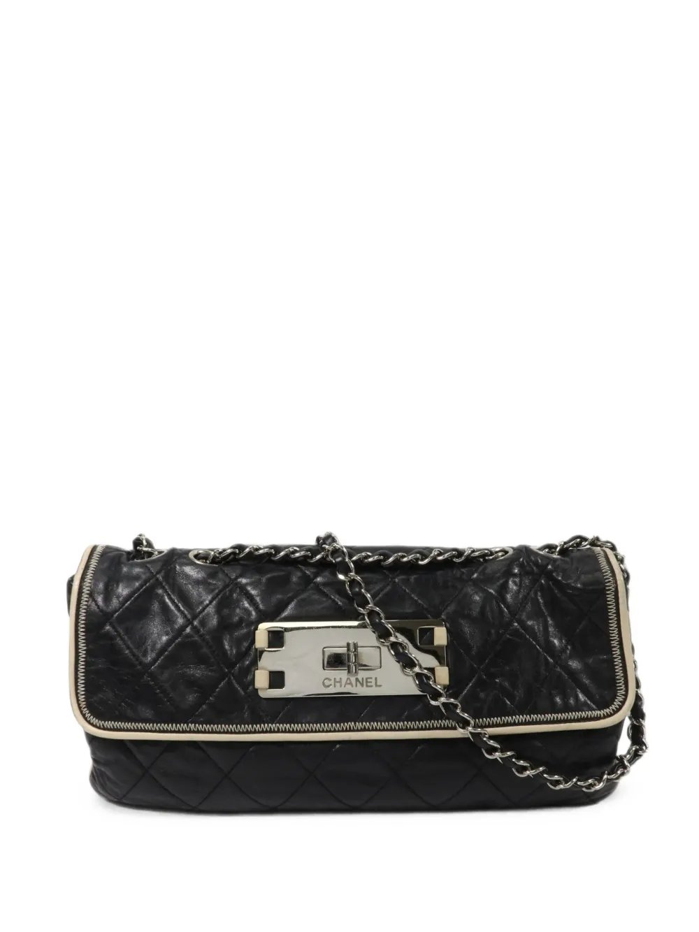 2.55 East West flap shoulder bag
