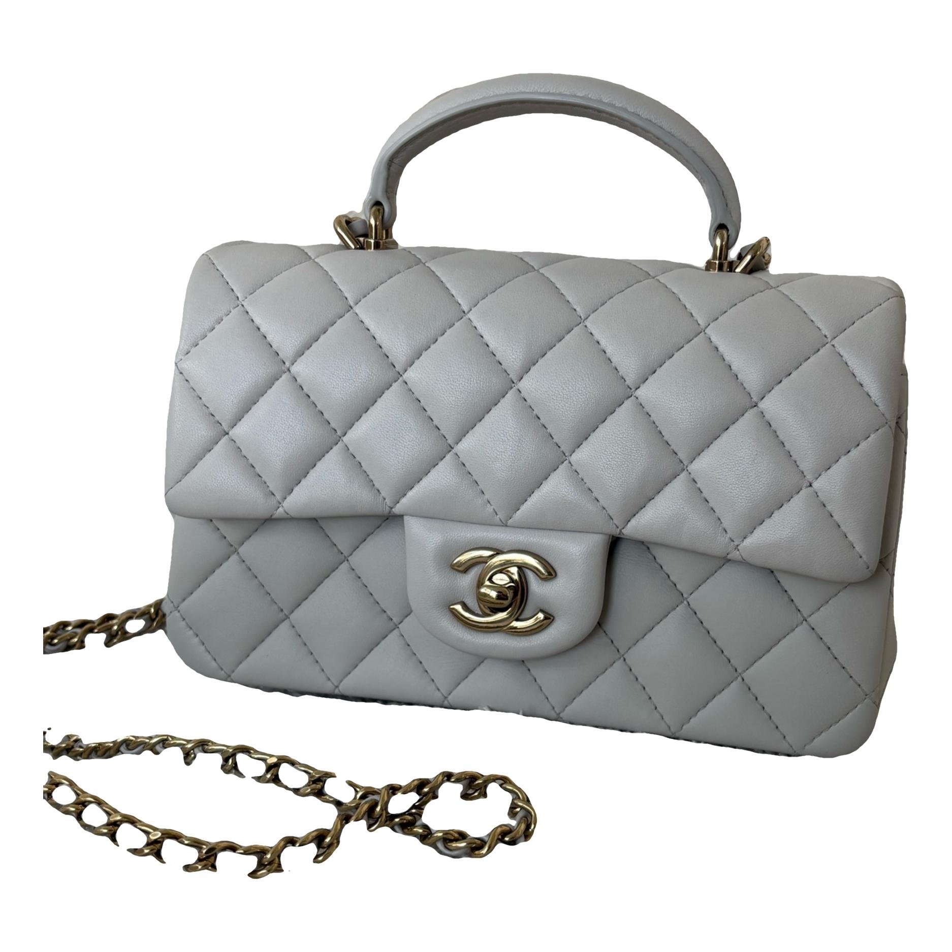 Timeless Classique Top Handle leather handbag
