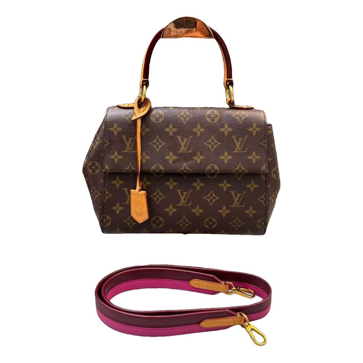 Cluny leather handbag