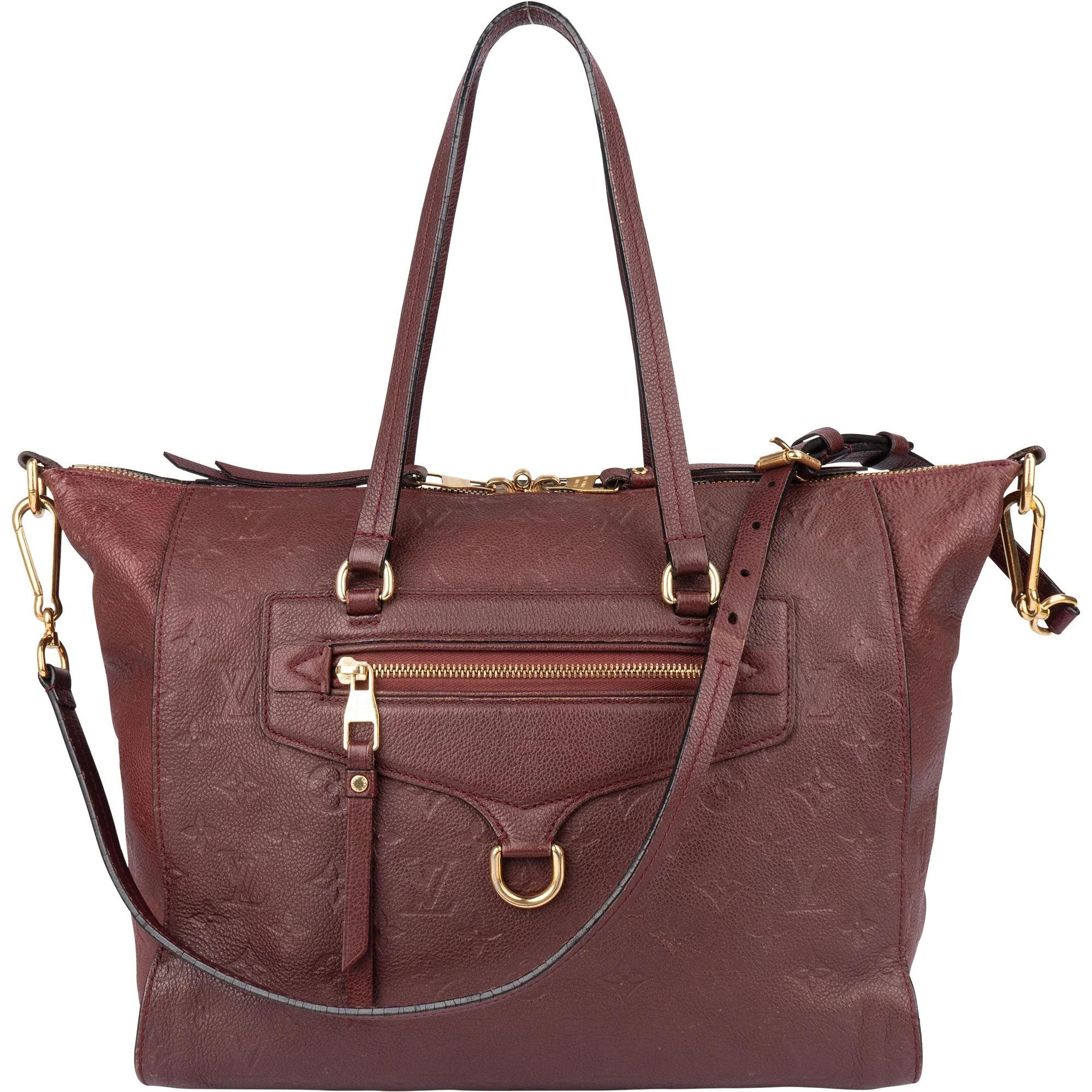 Lumineuse leather handbag