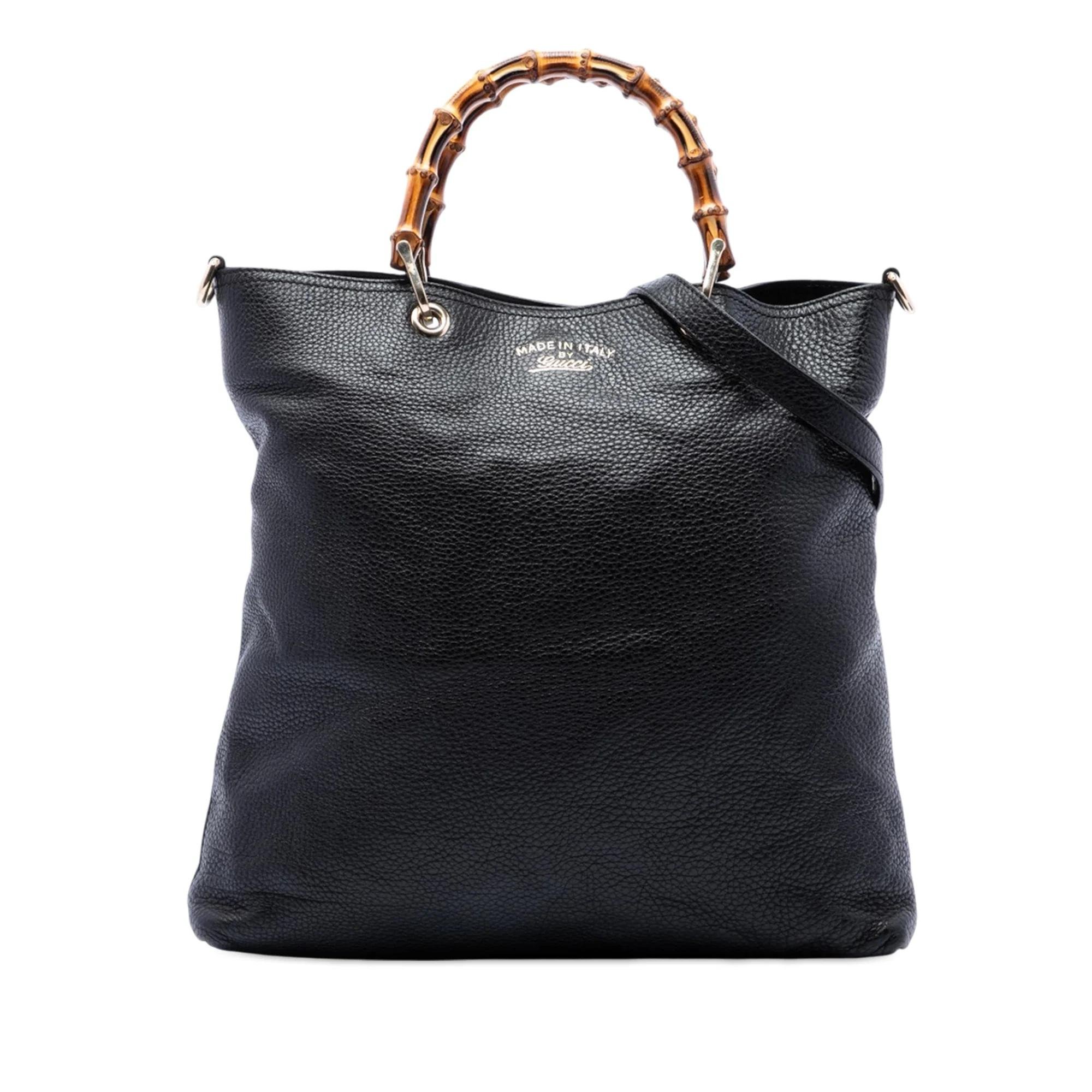 Bamboo Shopper pony-style calfskin handbag