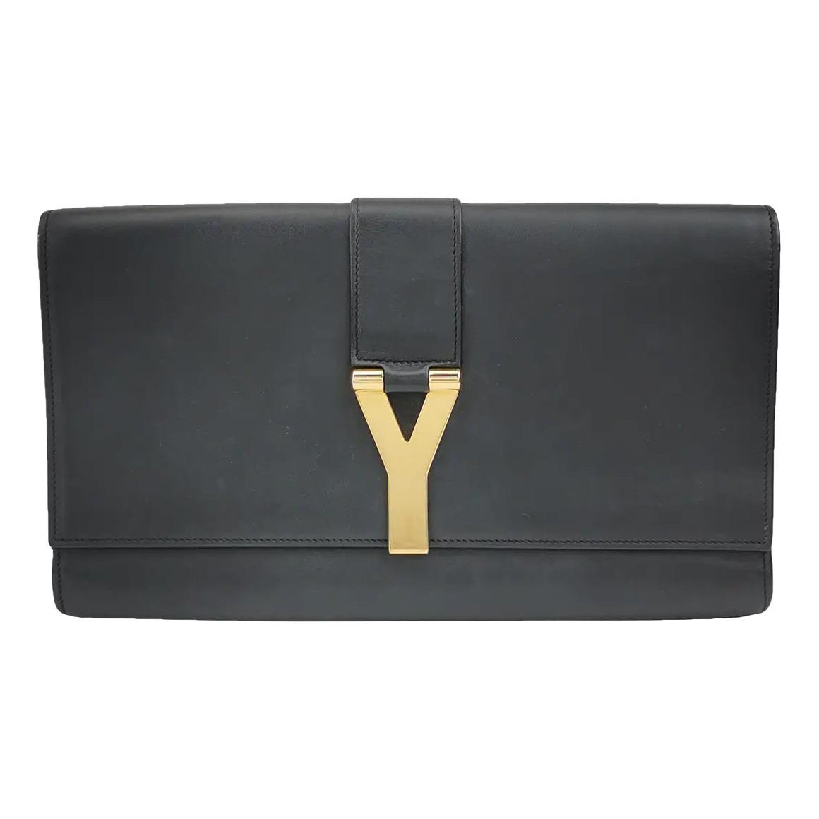 Chyc leather clutch bag