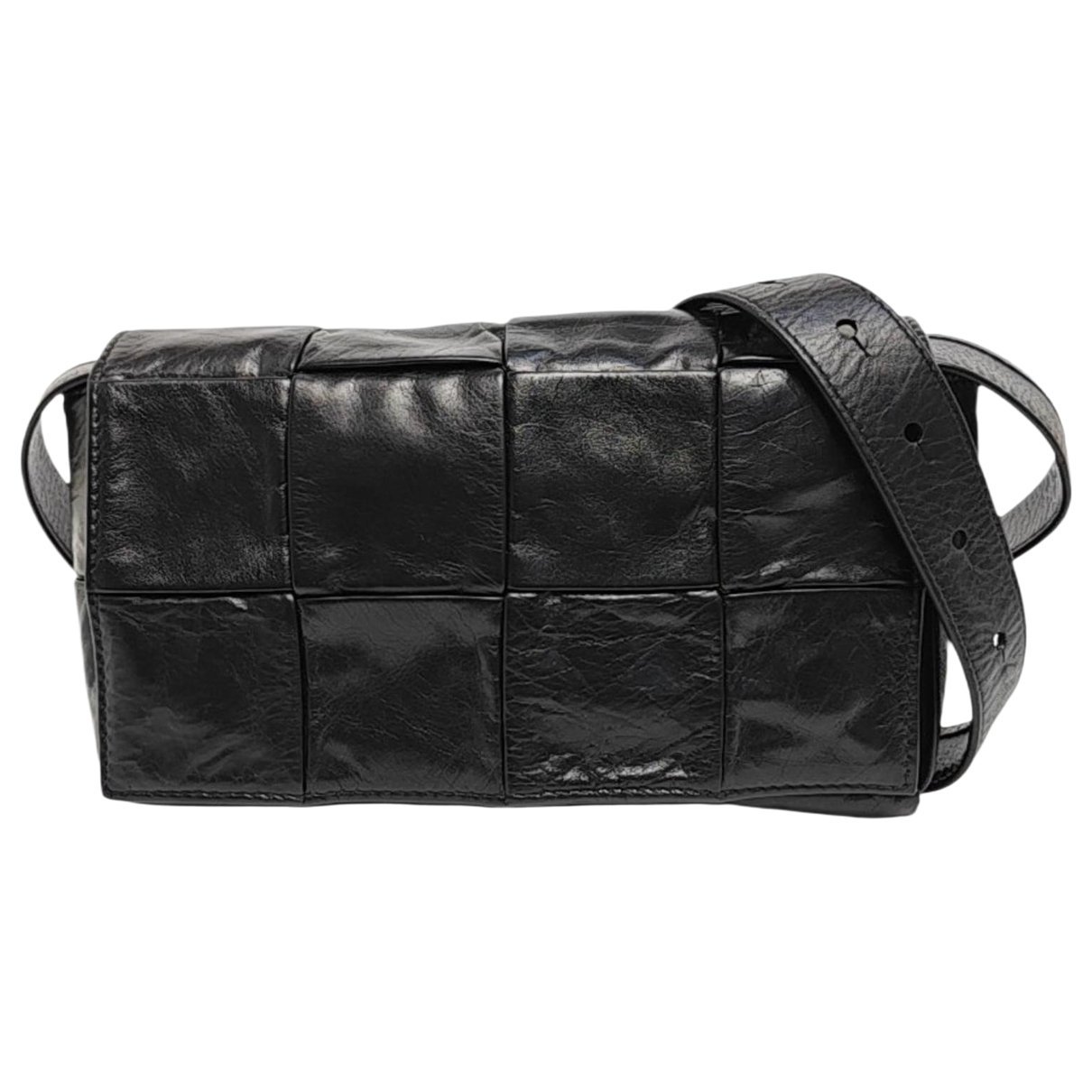 Brick Cassette leather handbag