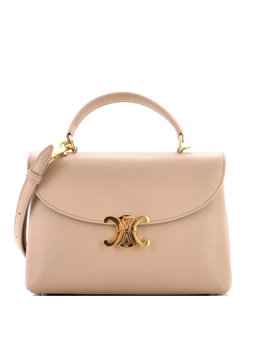 Nino Top Handle Bag Leather Medium satchel