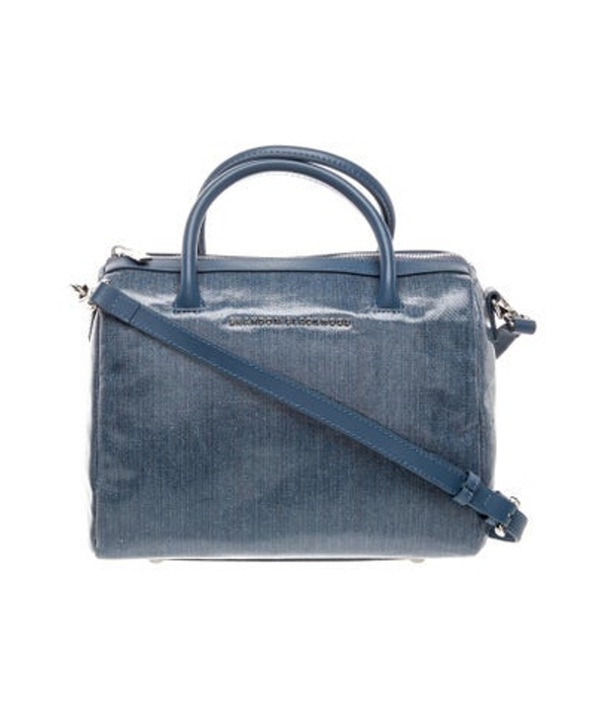 Brandon Blackwood Blackwood Patent Leather Top Handle Bag