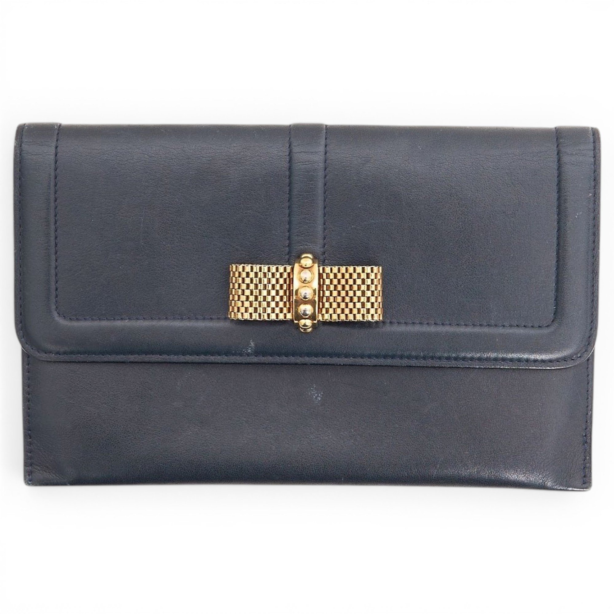 Christian Louboutin Sweet Charity leather clutch bag