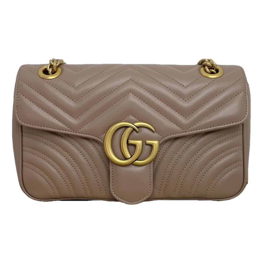 GG Marmont Flap leather crossbody bag