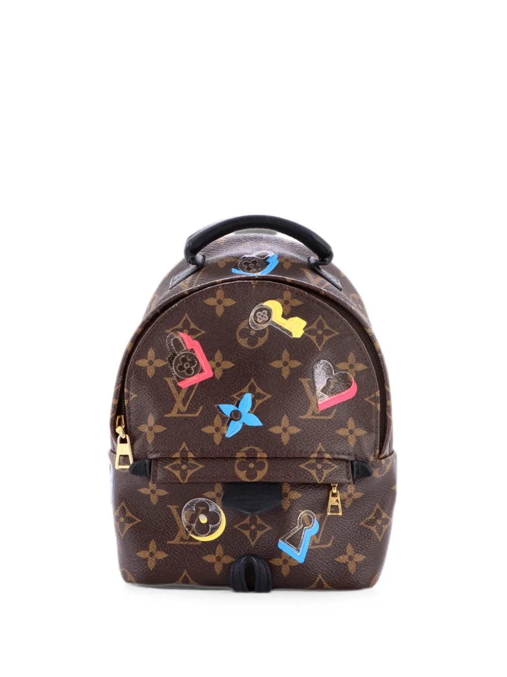 Palm Springs Limited Edition Love Lock Monogram Canvas Mini backpack