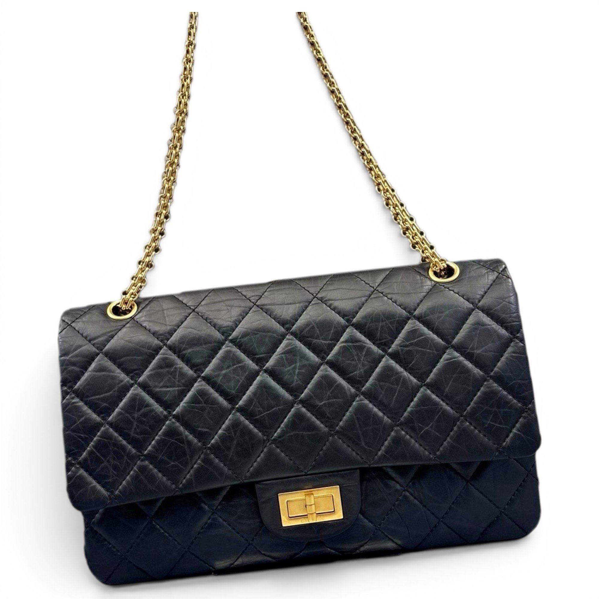2.55 leather handbag