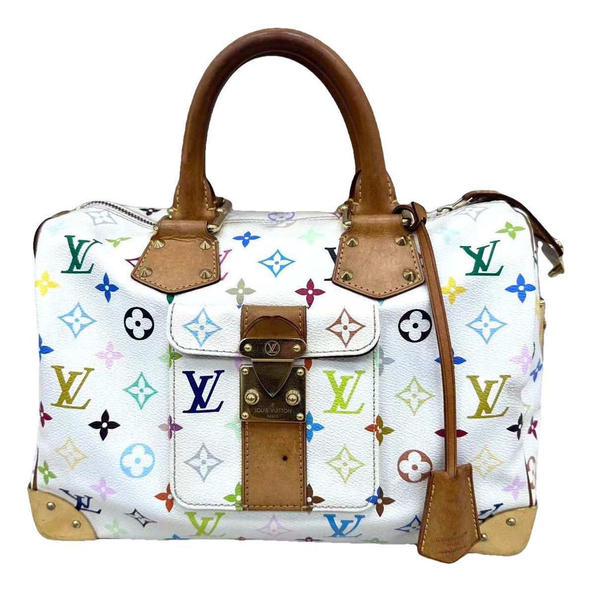 Speedy leather handbag