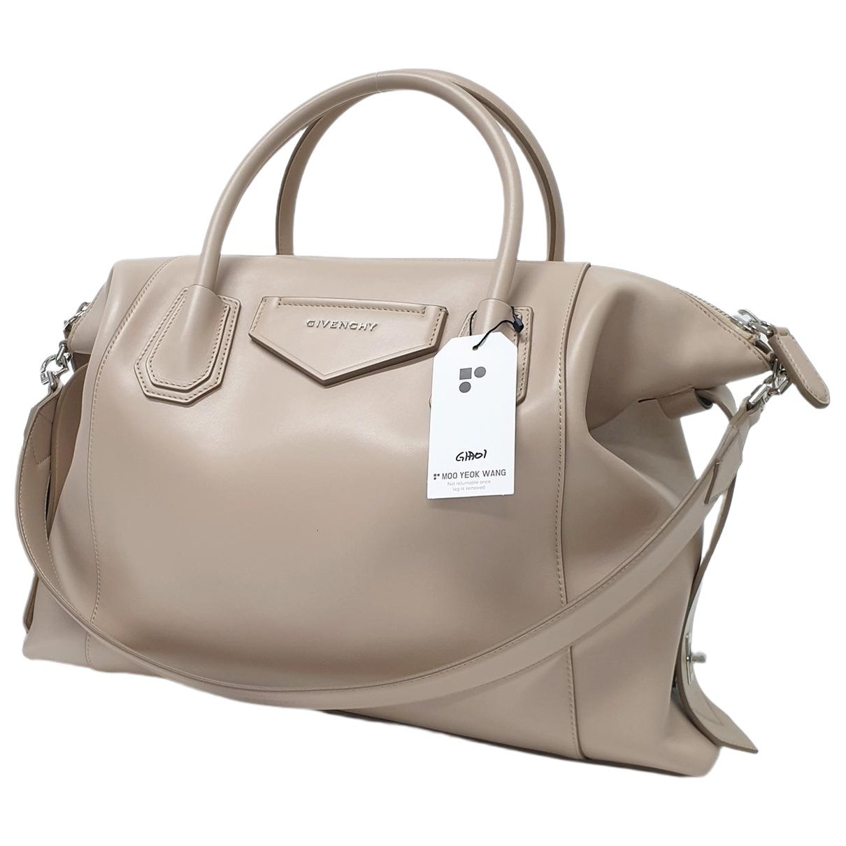 Leather handbag