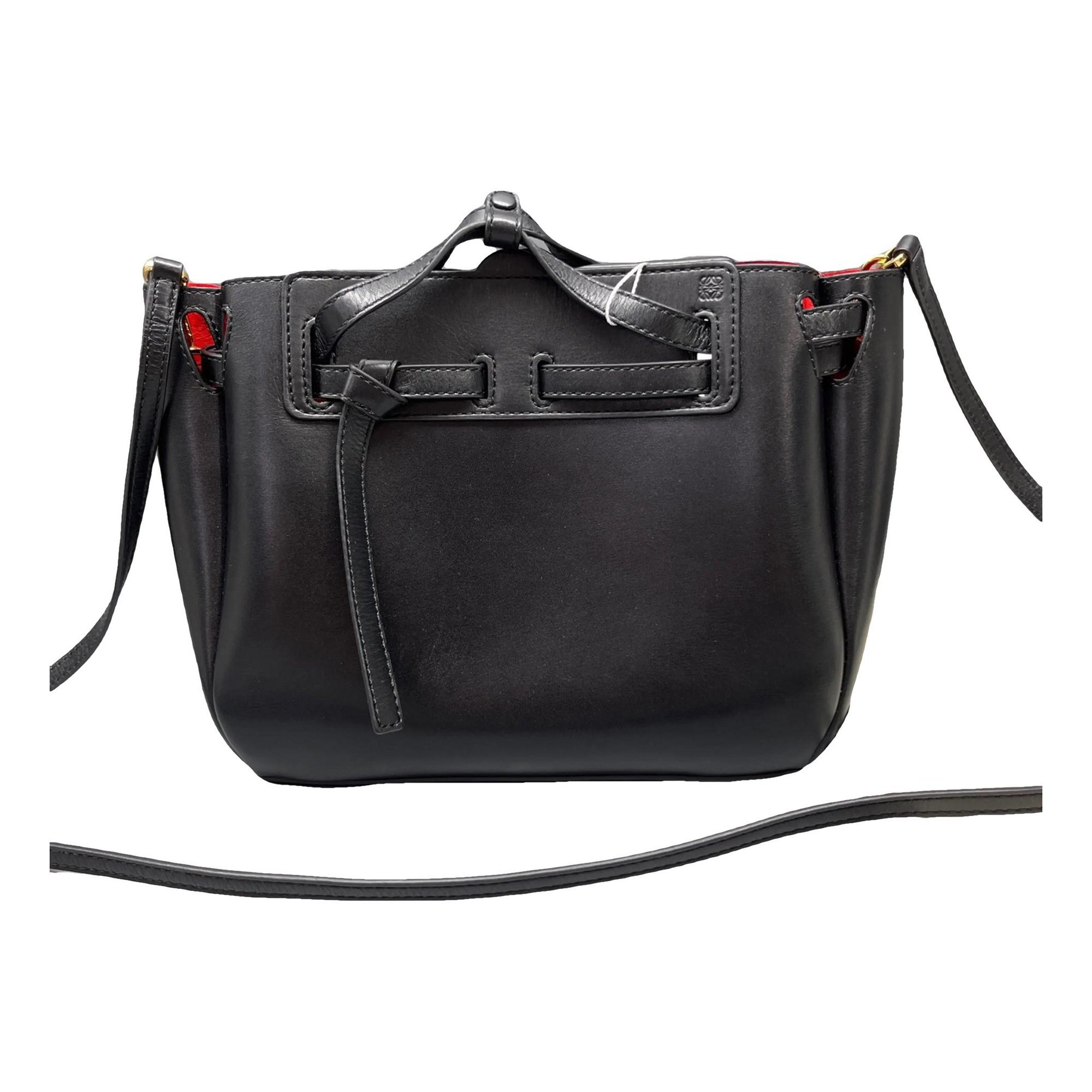 Lazo leather crossbody bag