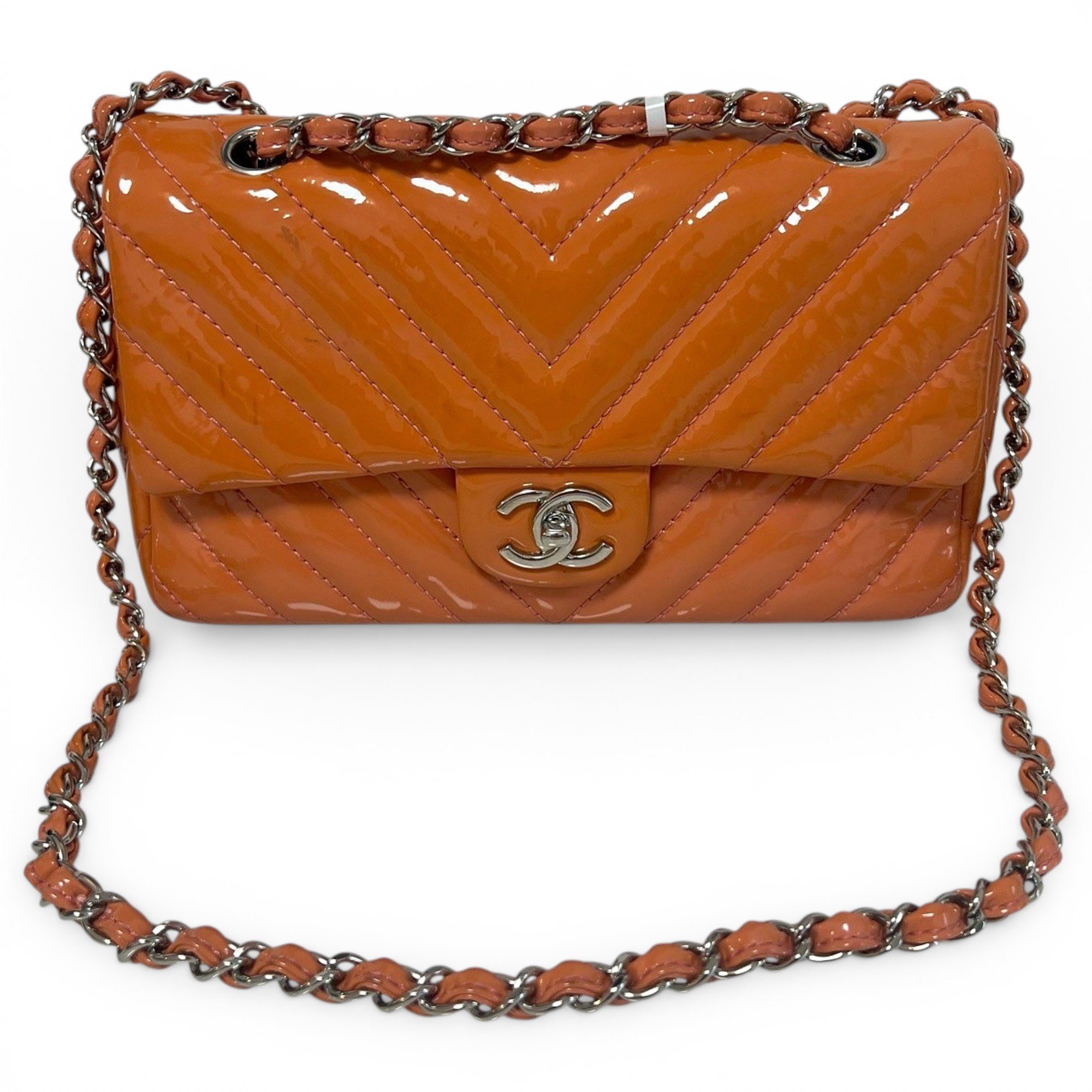 Timeless/Classique patent leather bag
