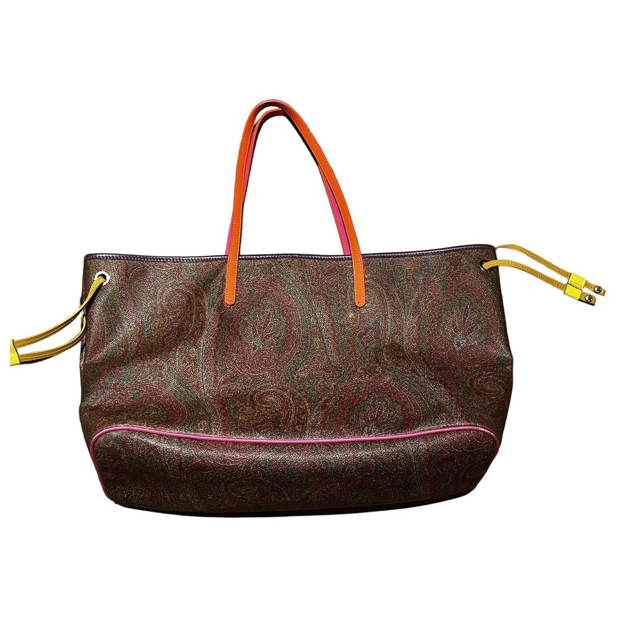 Leather tote