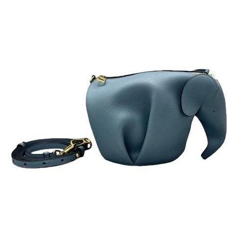 Animals leather handbag