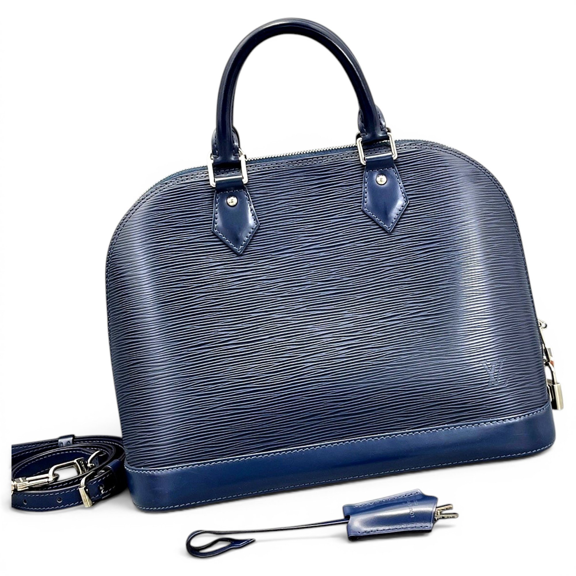 Alma leather handbag