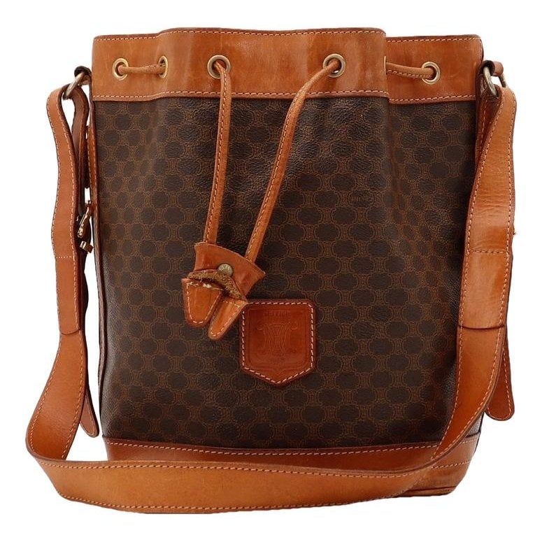 Triomphe leather handbag
