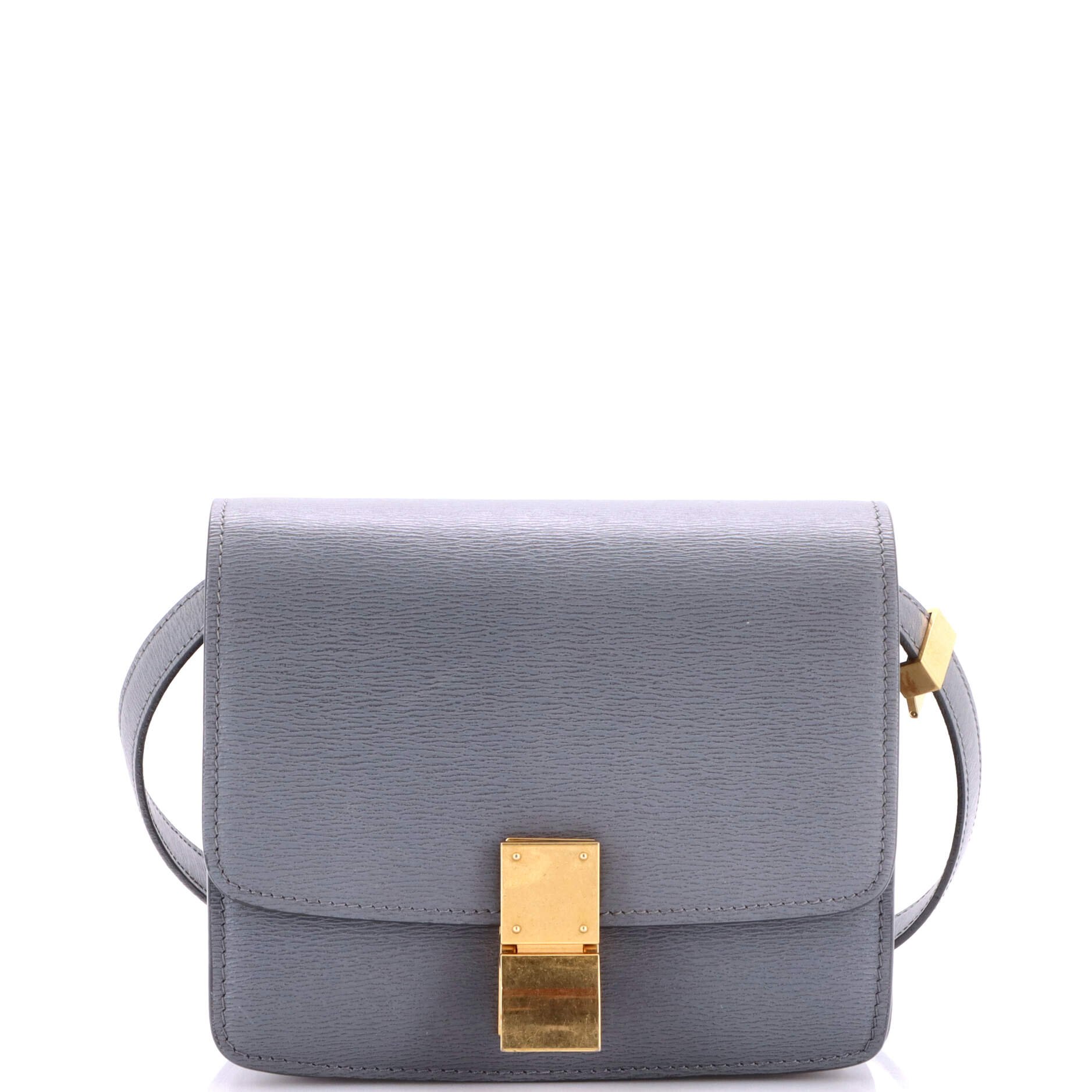 Celine Classic Box Bag Grainy Leather Teen