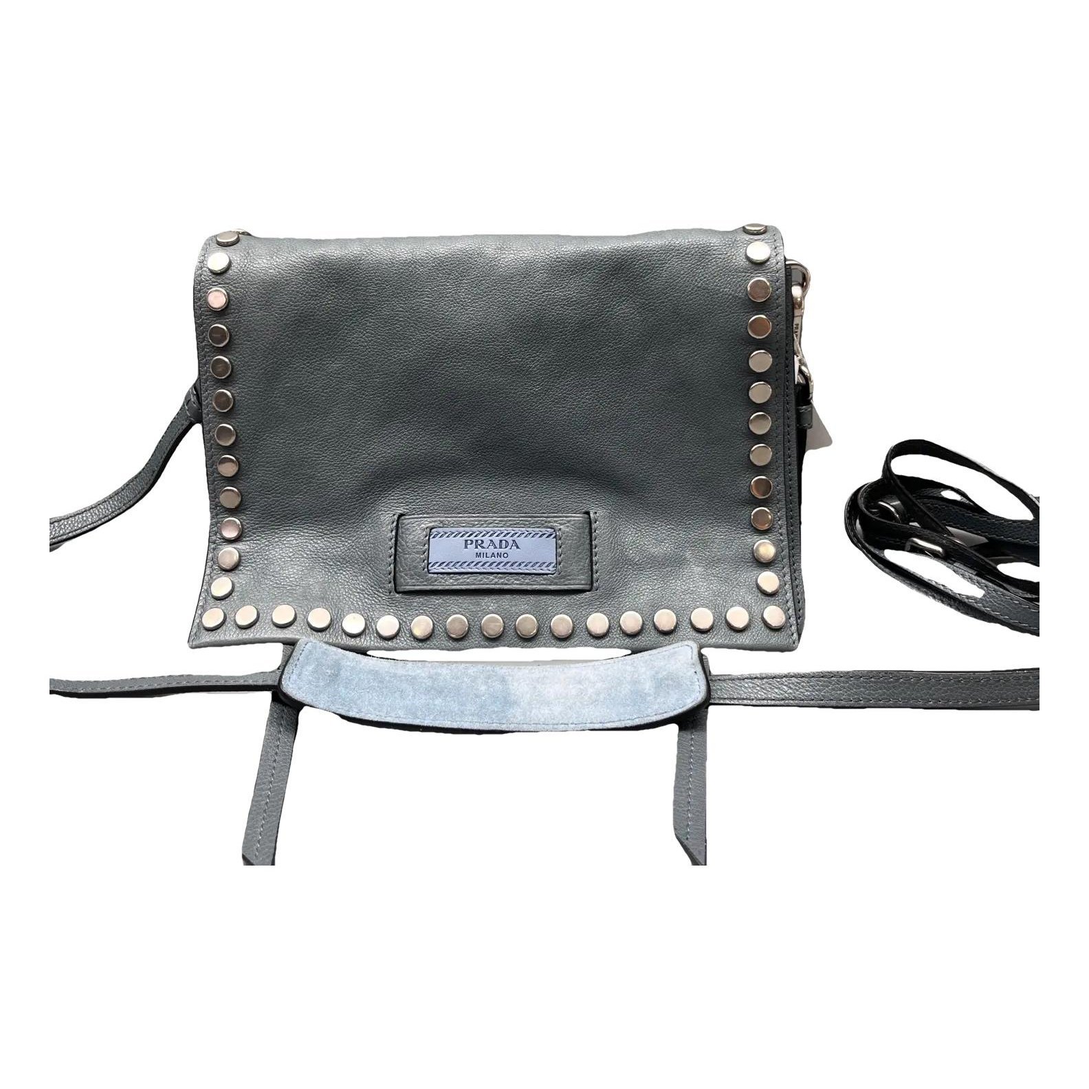 Sound leather crossbody bag