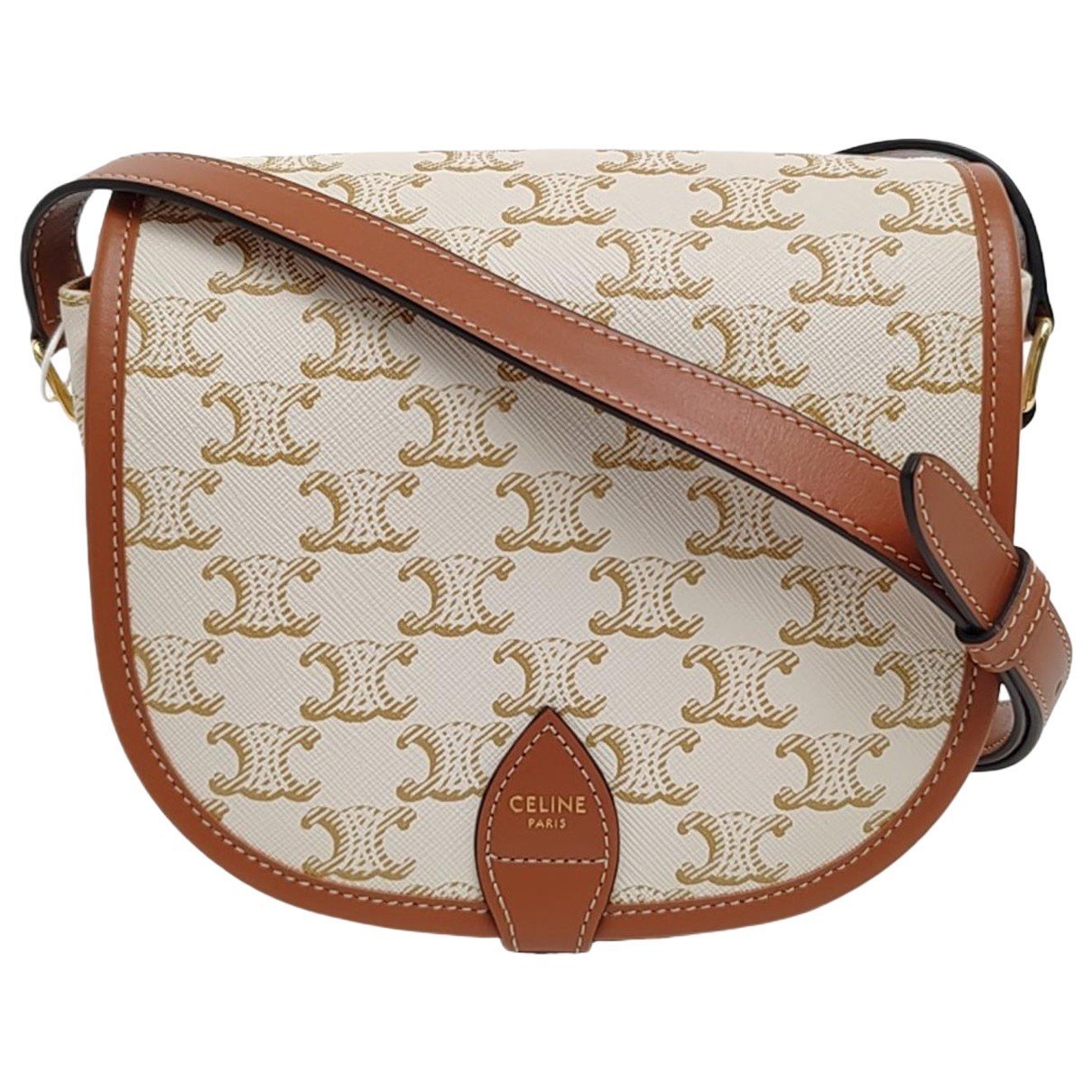 Folco leather crossbody bag