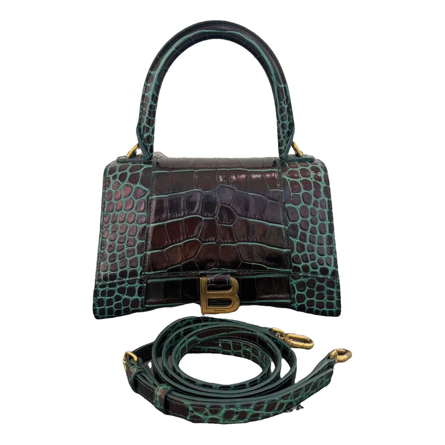 Balenciaga Hourglass leather crossbody bag