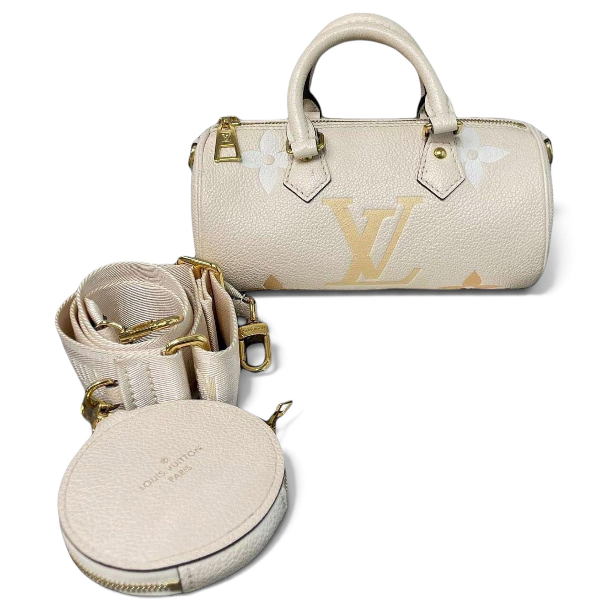 Louis Vuitton Papillon BB leather handbag