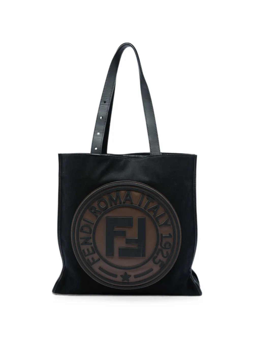 2010-2026 Canvas Logo Patch tote bag