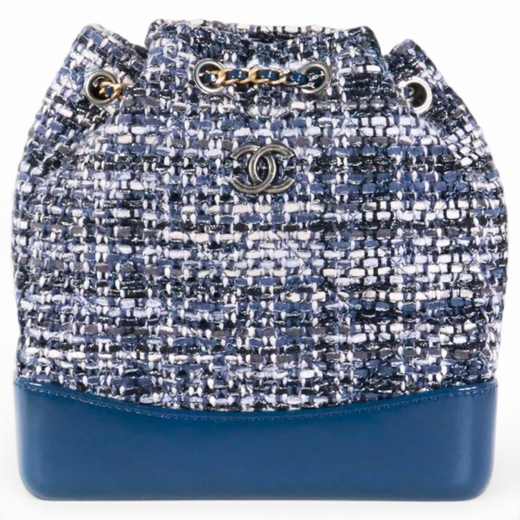 Gabrielle Bucket tweed bag