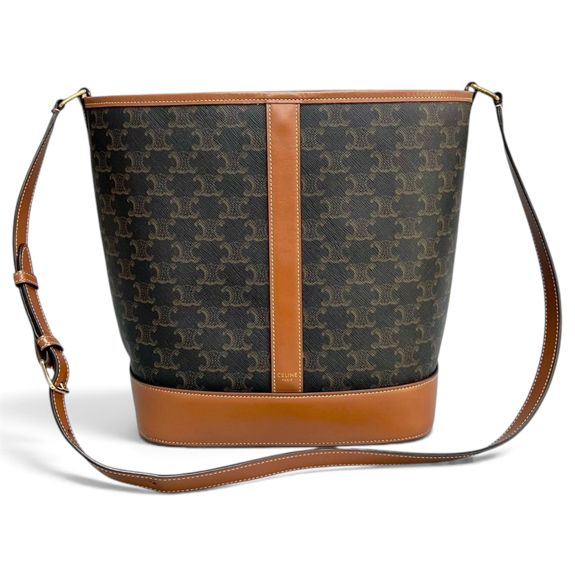 SAC SEAU leather handbag